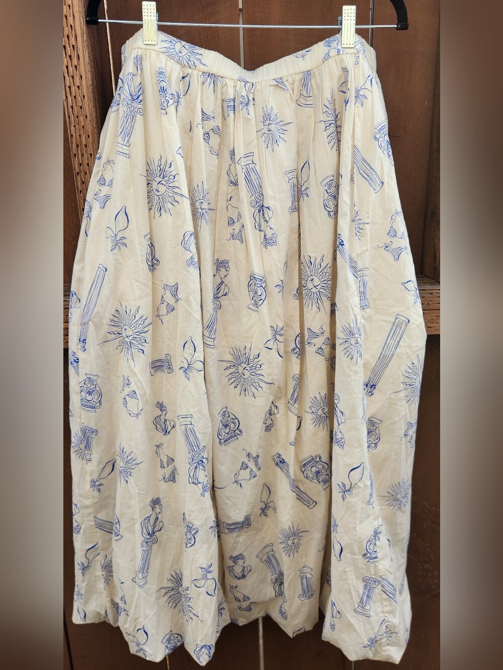 Lucky Brand Bubble Midi Skirt